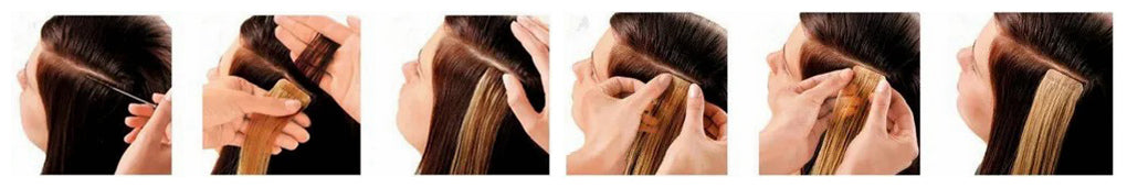 How To Install Tape In Hair Extensions?