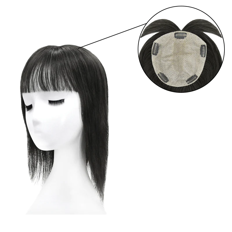 The Most Common Real Life Hair Trend You've Never Heard Of: The Hair Topper With Bangs