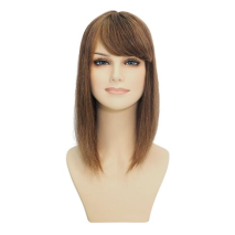 The Must-Try Moment: The Human Hair Topper With Bangs