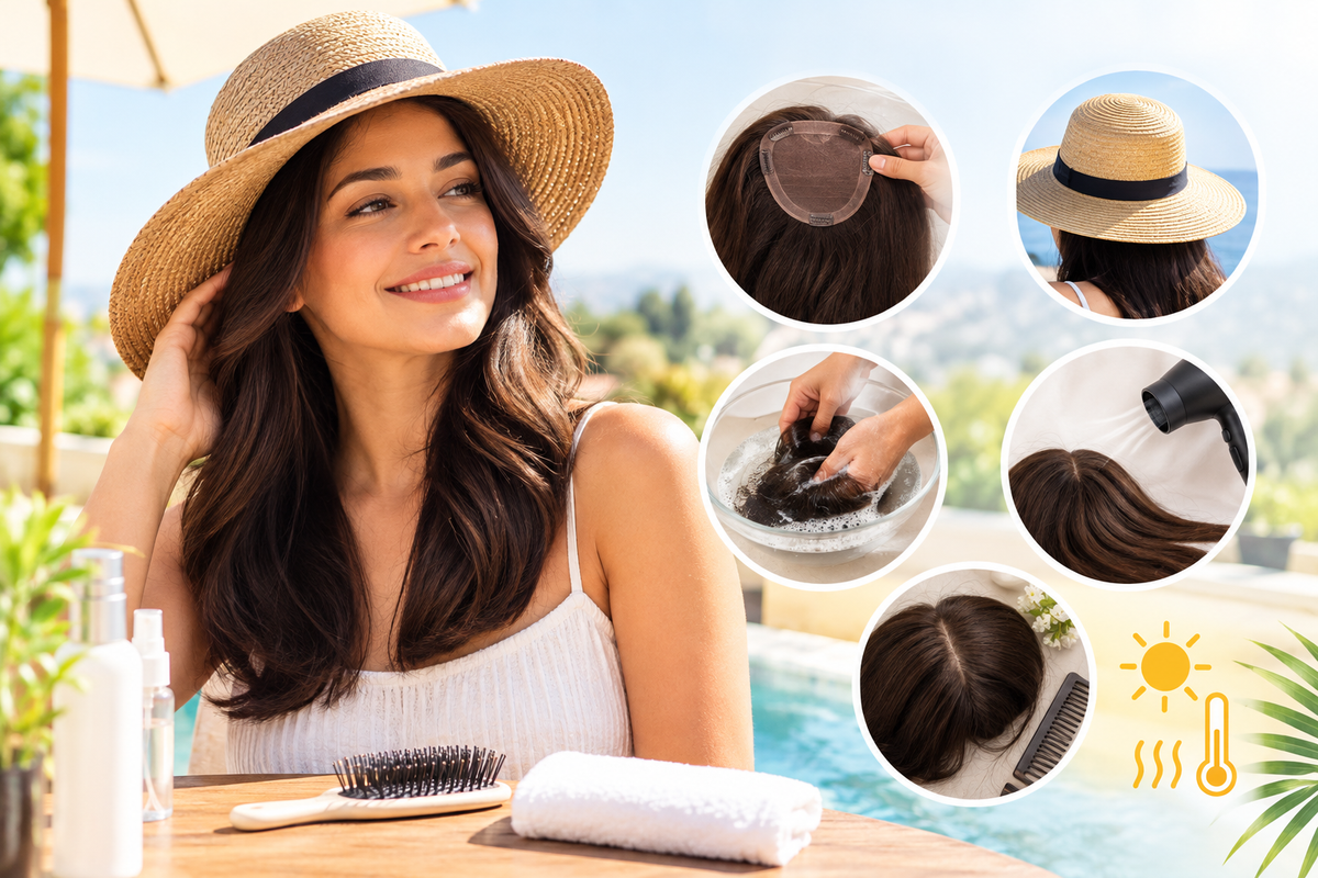 How to Care for a Human Hair Topper