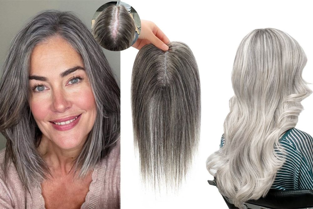 Synthetic vs. Human Hair Toppers: What's Best for Salt and Pepper Shades?
