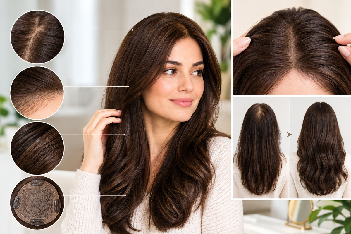 What Makes a Hair Topper Look Real? The Details That Matter Most