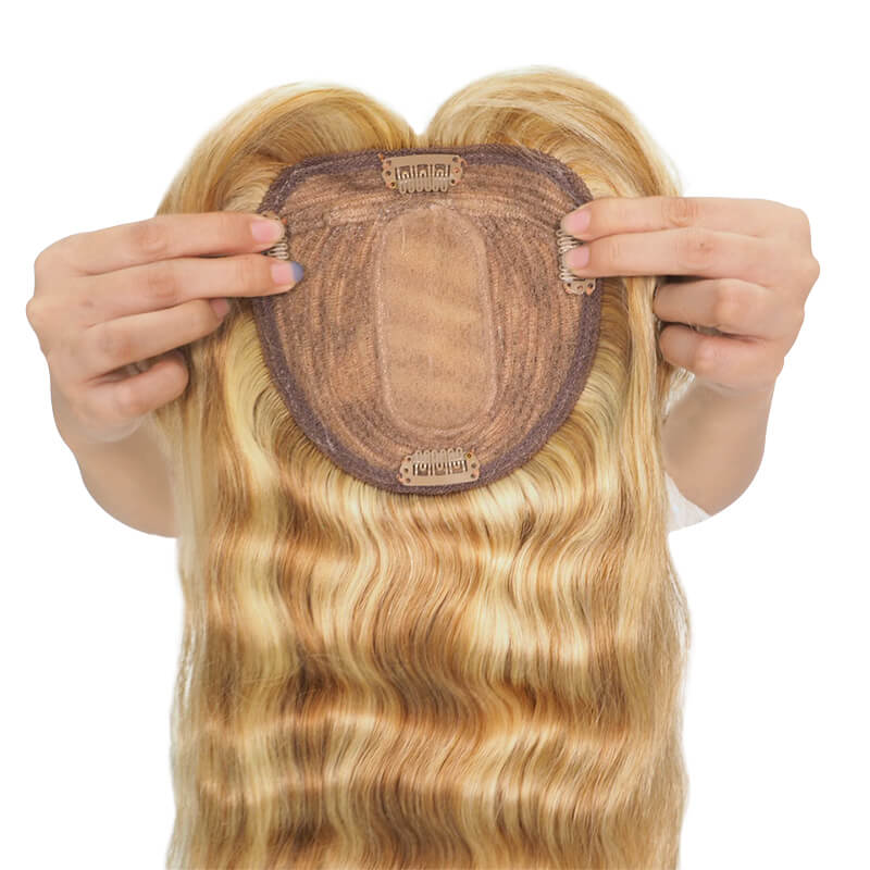 hair topper with side bangs