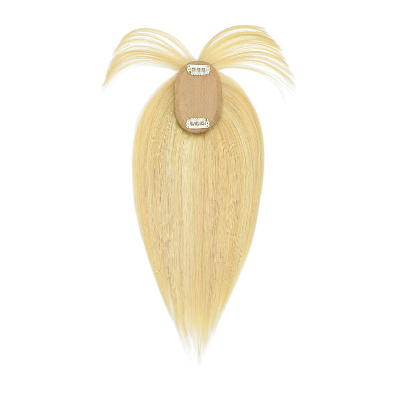 silk base human hair toppers