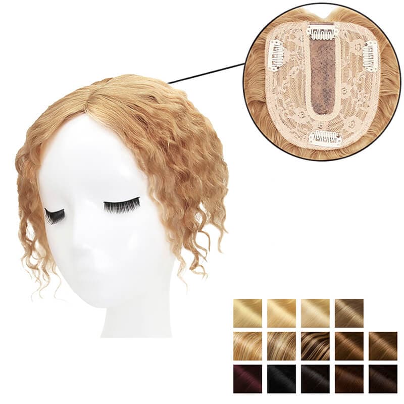 hair toppers curly