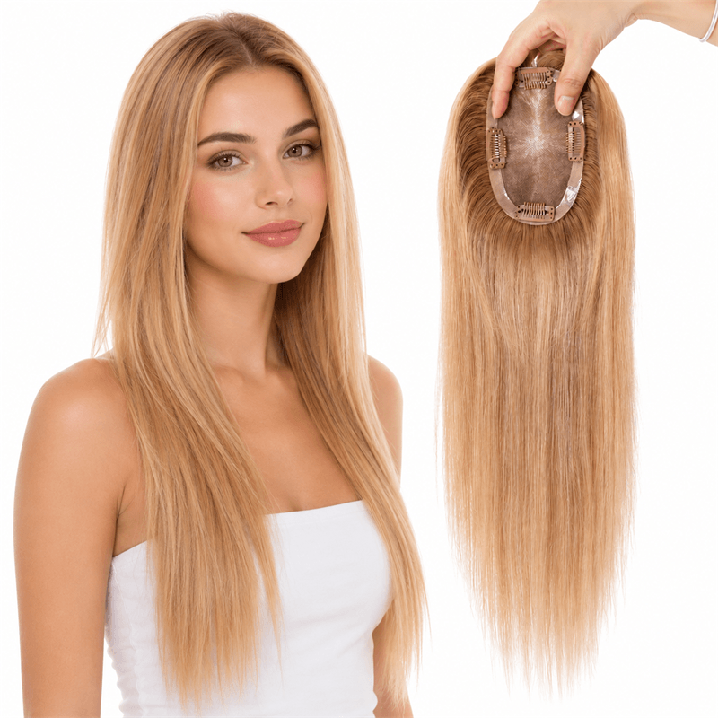 balayage mono hair topper