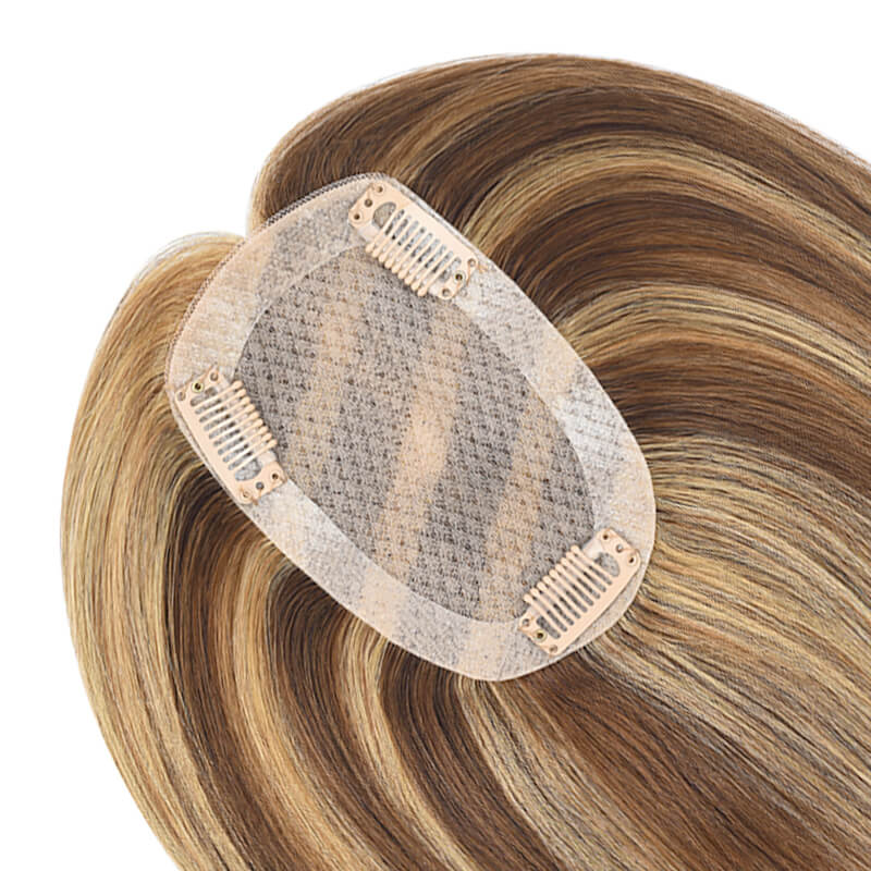 Women's Thinning Crown | Human Hair Topper | E-LITCHI Hair