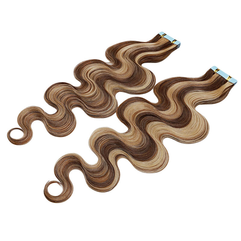 Best Wavy Extensions | Tape Wavy Extensions | E-LITCHI Hair