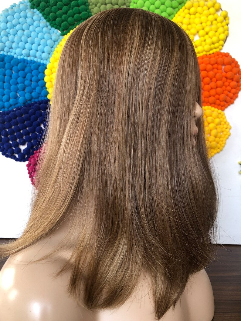 Patchs de cheveux en dentelle 2x2 pouces, remplacement pour l'alopécie areata