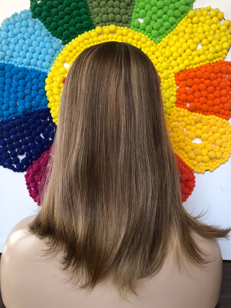 Patchs de cheveux en dentelle 2x2 pouces, remplacement pour l'alopécie areata