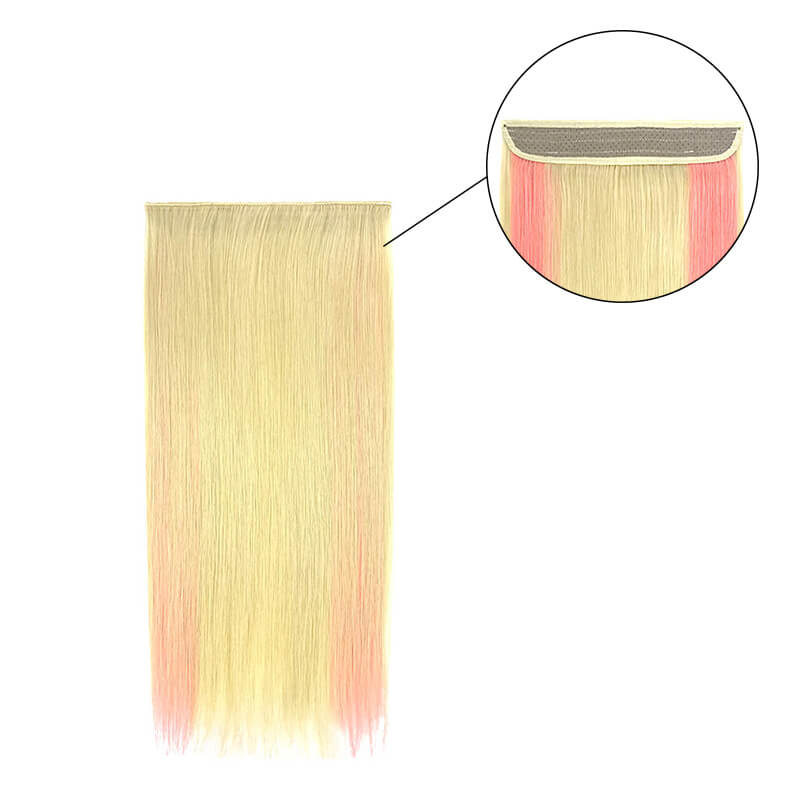 Colorful Hair Extensions | Halo Hair Extensions | E-LITCHI Hair