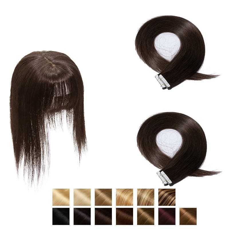 human hair tape in extensions