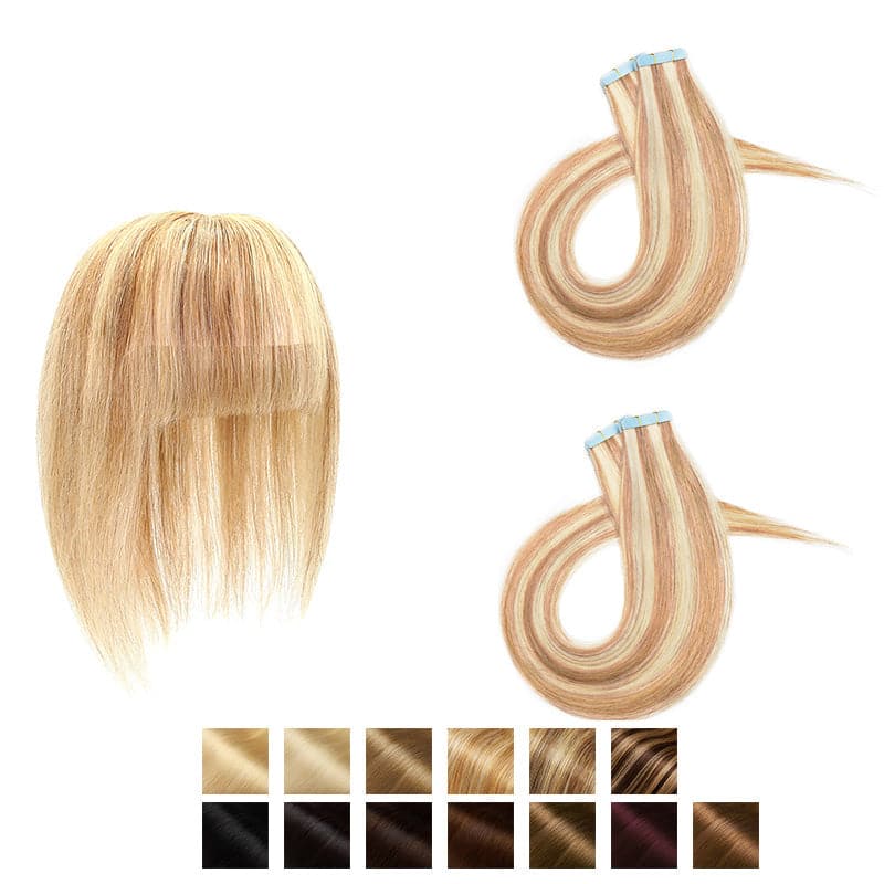 human hair tape in extensions