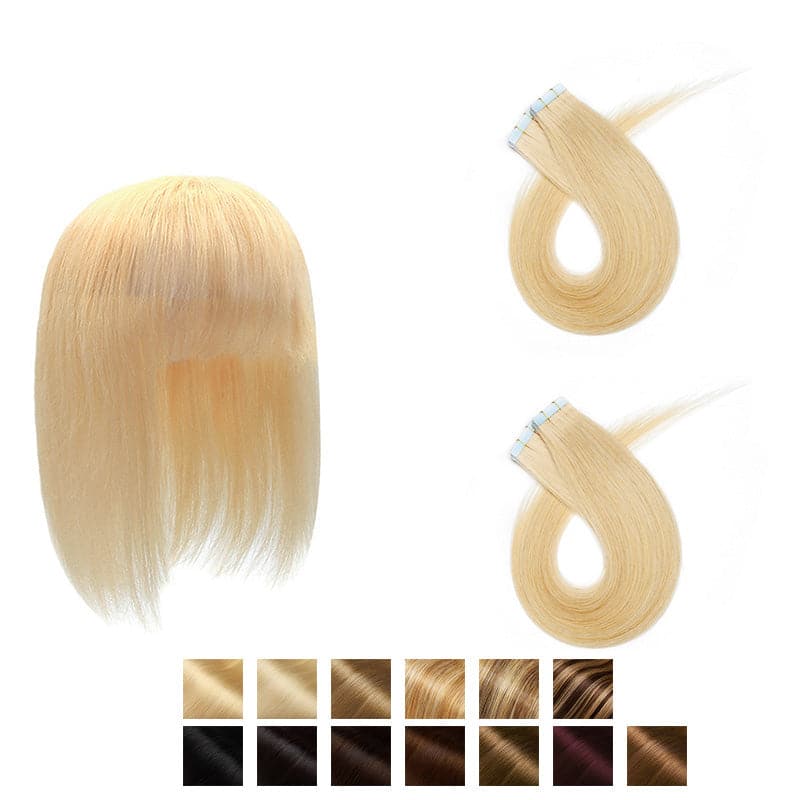 human hair tape in extensions