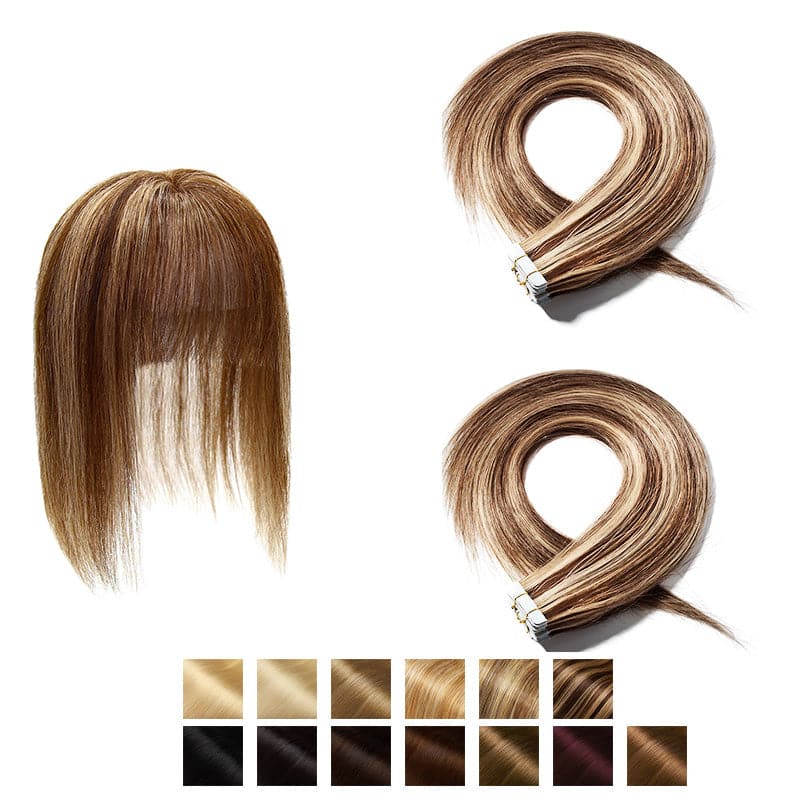 human hair tape in extensions