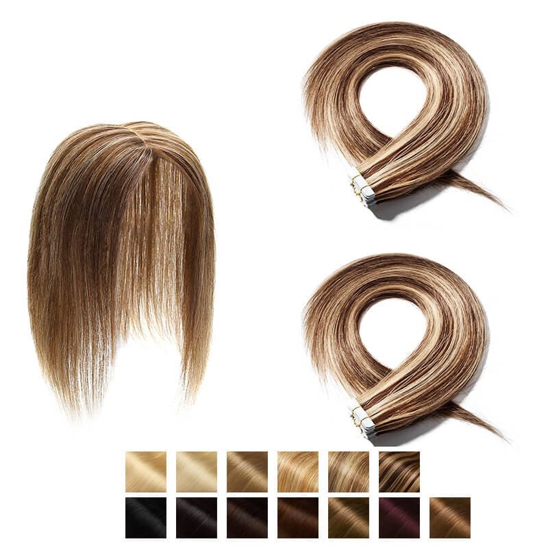 human hair tape in extensions