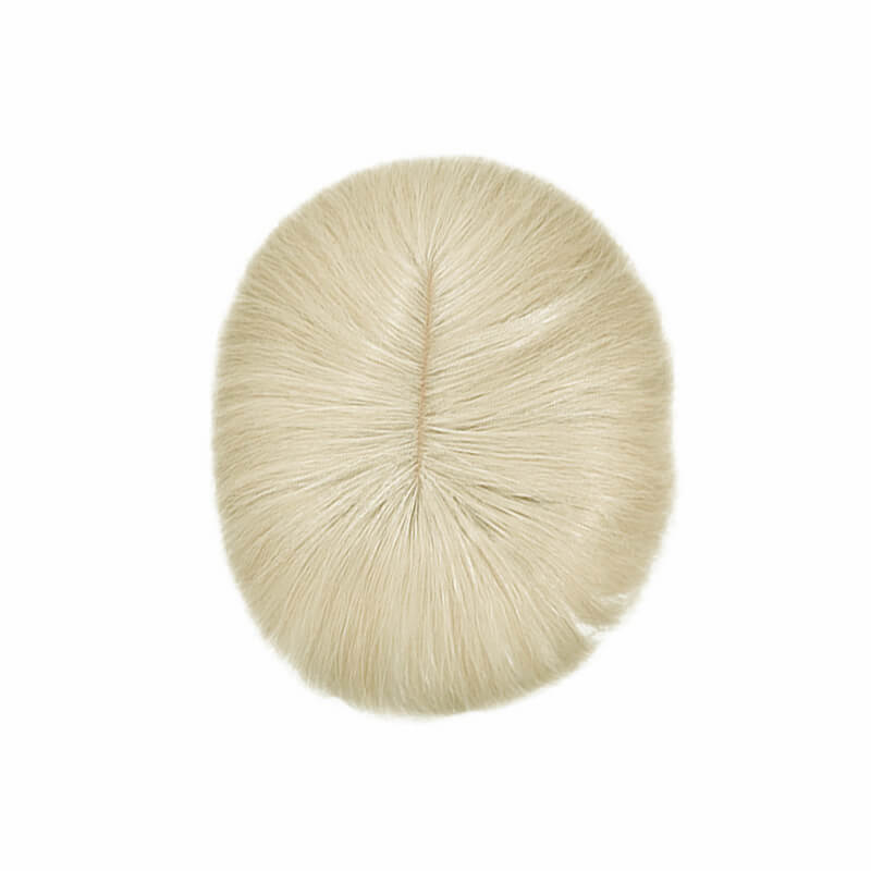 Best Silver Topper | Straight Base Topper | E-LITCHI Hair