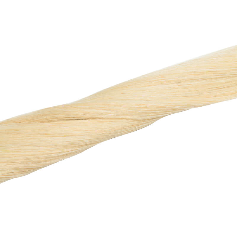 Blonde Invisi Tape Hair Extensions 20pcs Natural Straight E-LITCHI® Hair