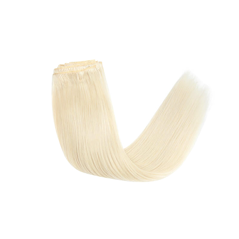 white clip in hair extensions