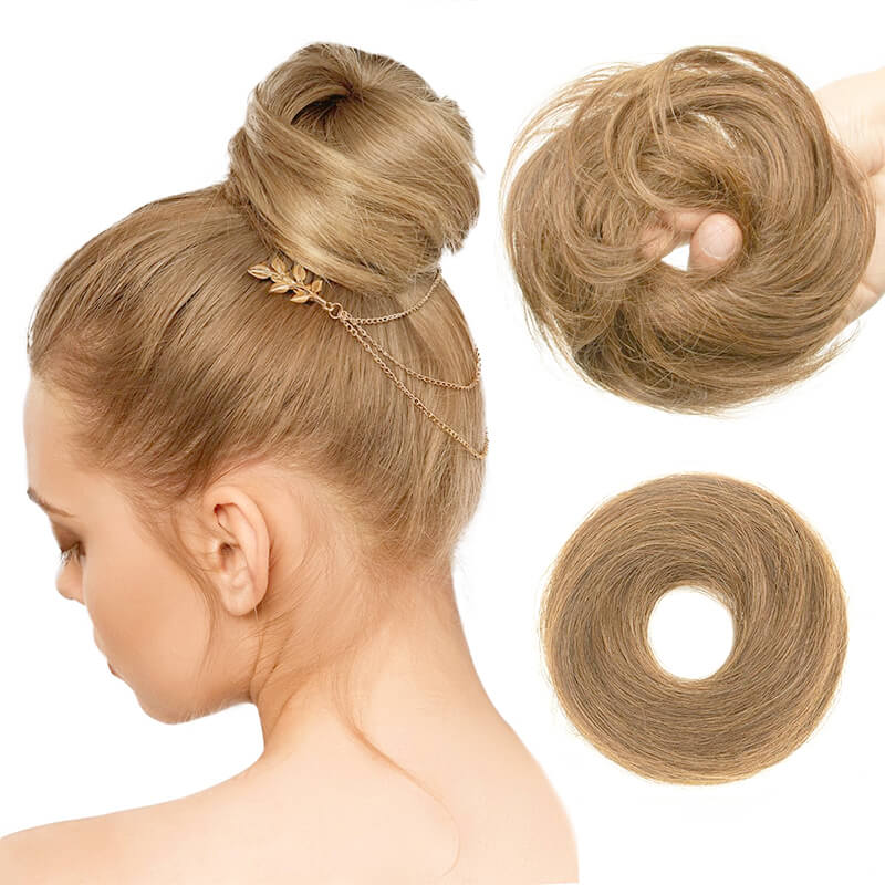 Easy to attach hair bun