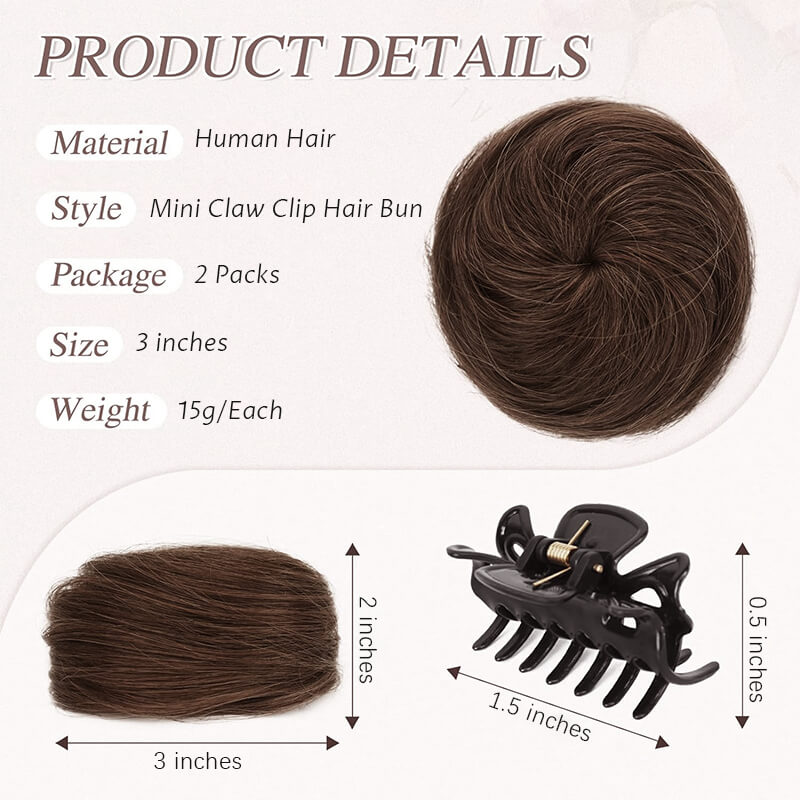 Ears Claw Clip | Mini Claw Clip | E-LITCHI Hair