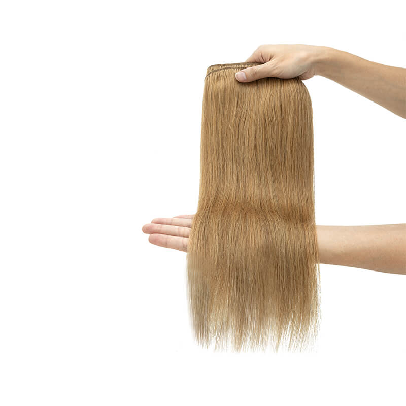 blonde clip in hair extensions