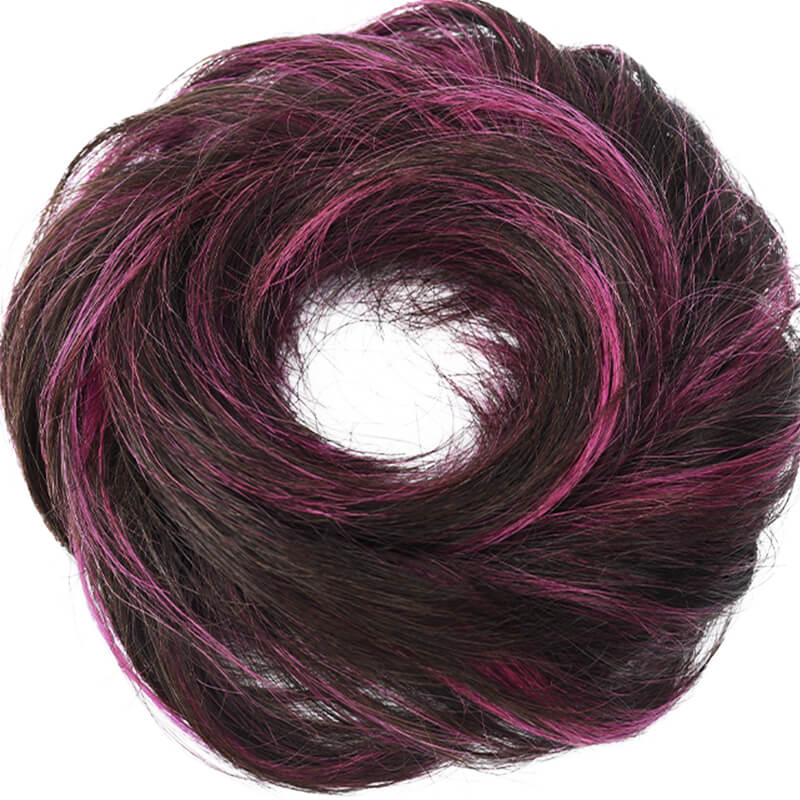 messy bun styles for thin hair