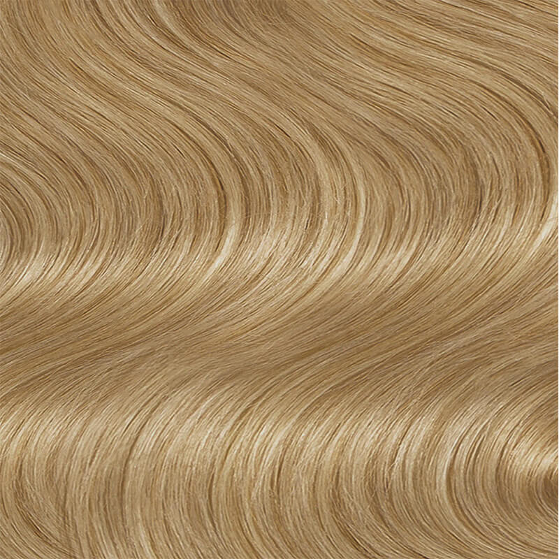 E-litchi PU Thin Skin Base 5x6.7" Human Hair System For Women Hair Loss, 6-18" #27 Dark Blonde Free Part