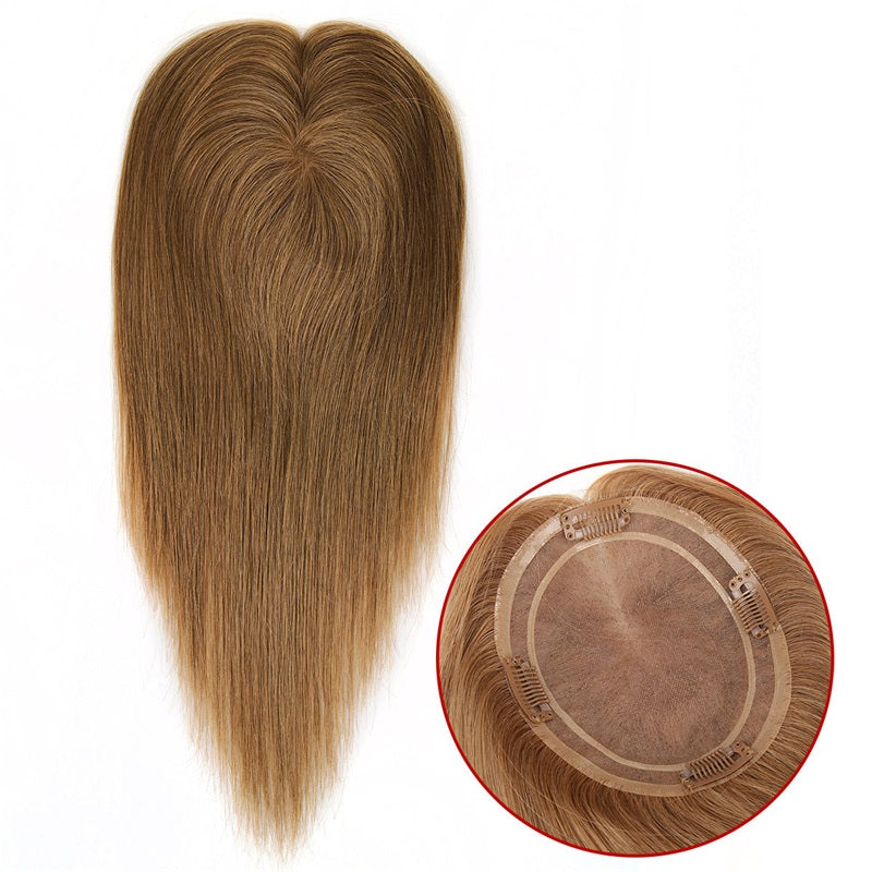 Hair Topper for Women, 5.5x6 Mono Base with PU, 14–16 Inch