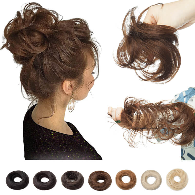 Chignon Bun Human Hair Extension