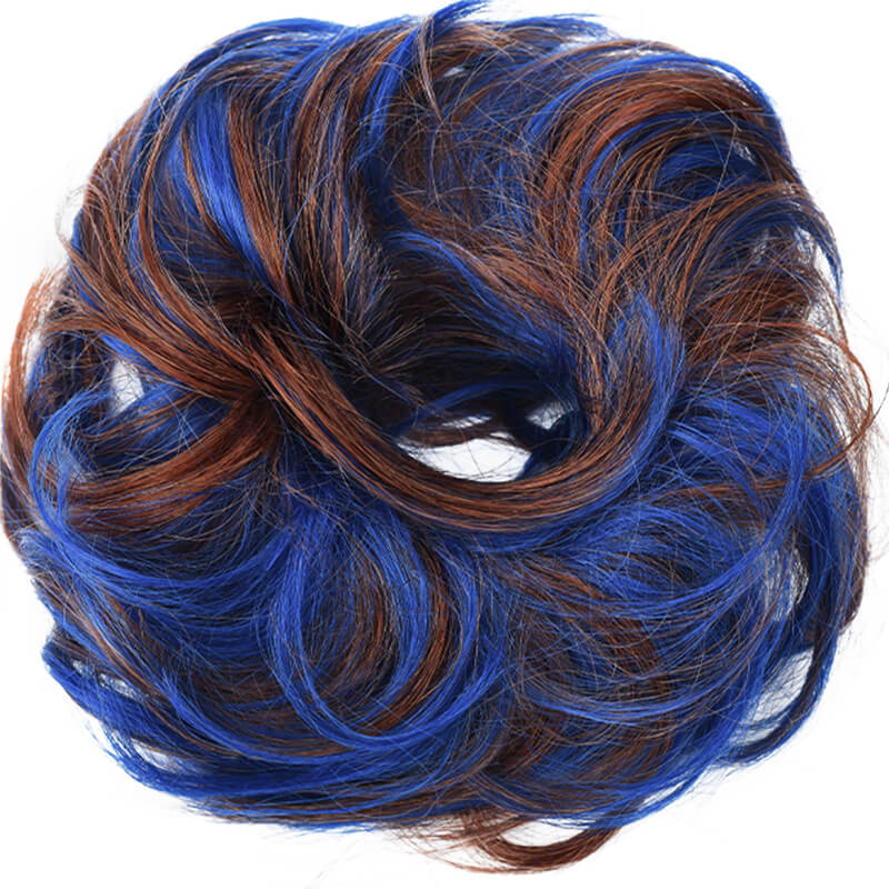 hairpiece bun scrunchie