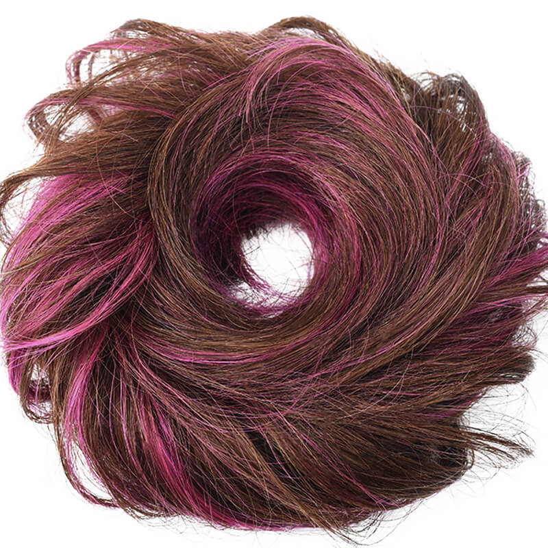 natural look bun extensions