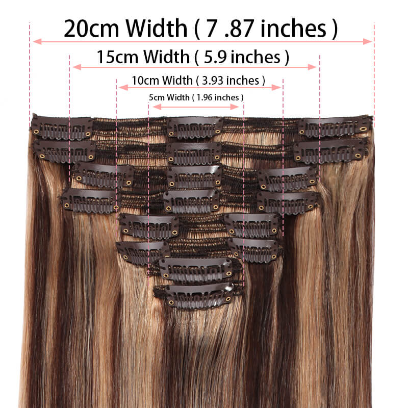 seamless clip in hair extensions