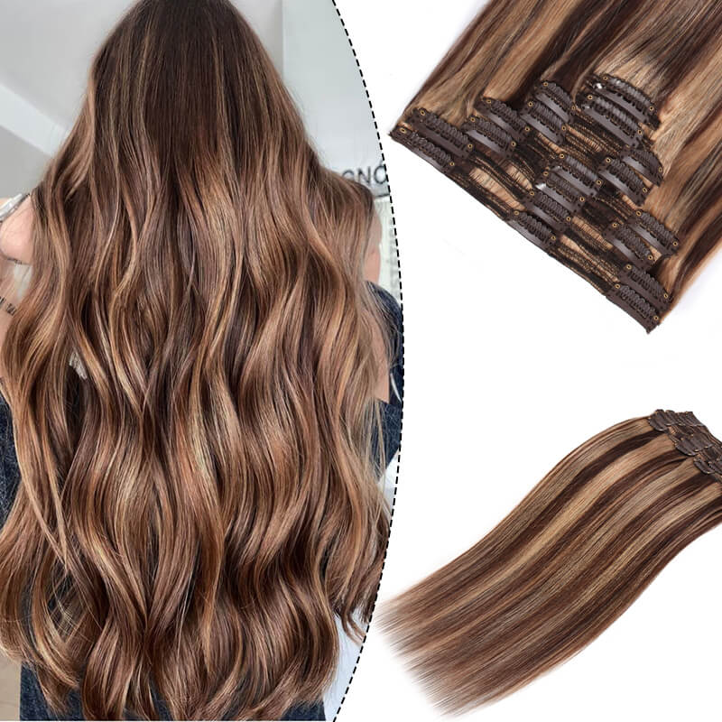 seamless clip in hair extensions