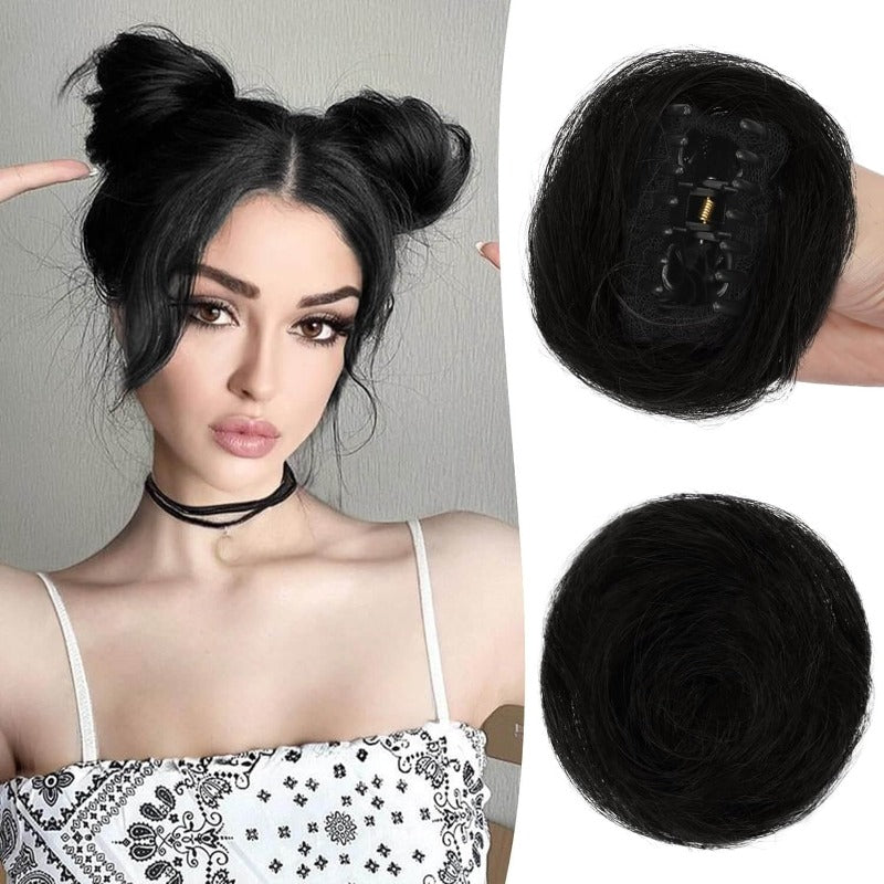messy bun hairpieces