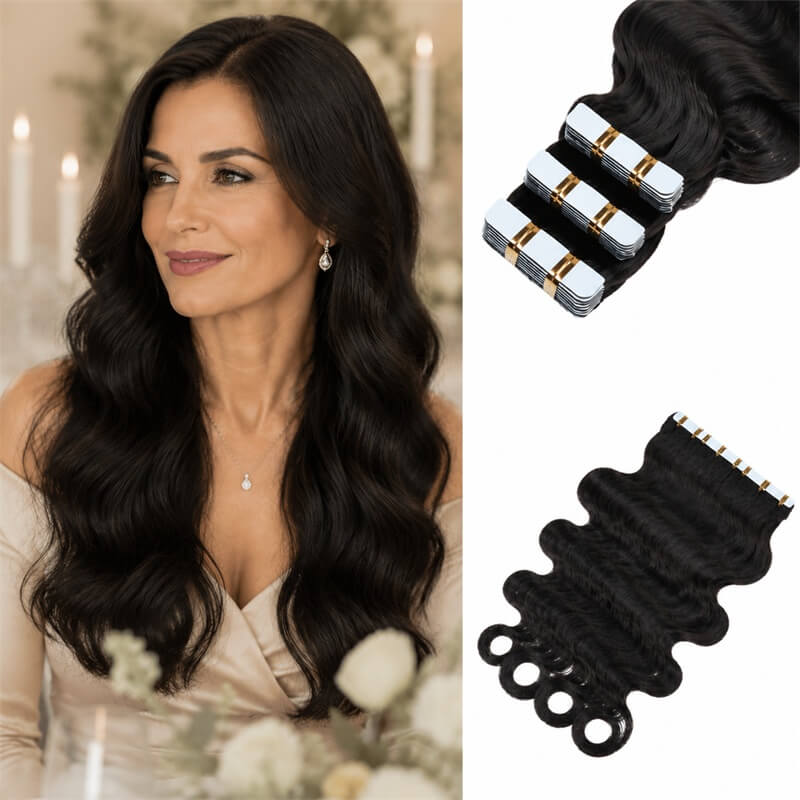 extensions tape in