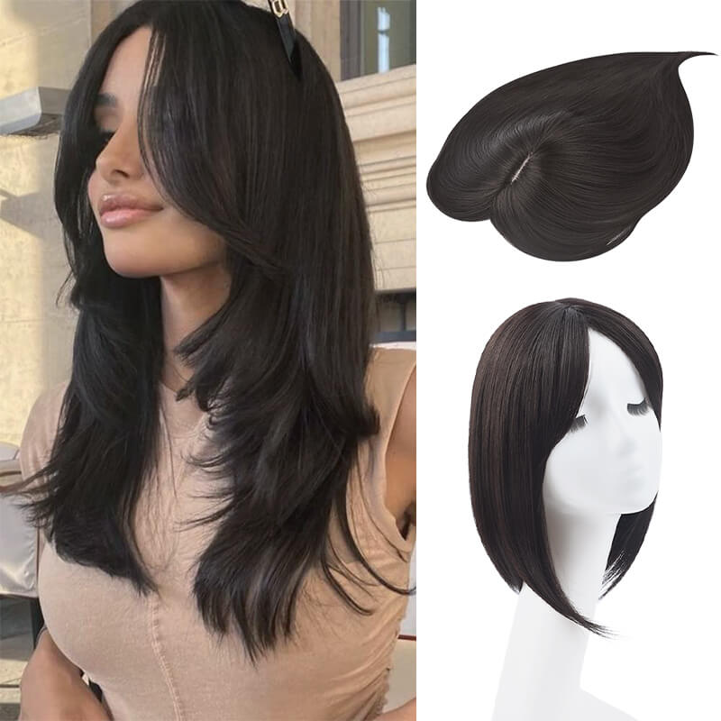 Synthetic Hair Toppers | Women's Synthetic Hair | E-LITCHI Hair