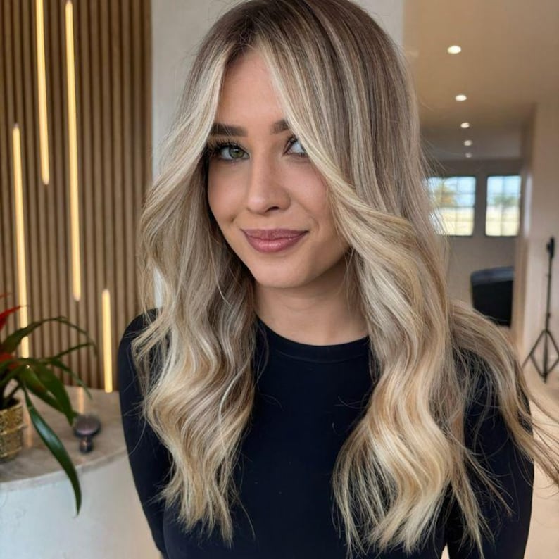 Rooted Brown Hair Toppers | Women's Mono Toppers | E-LITCHI Hair