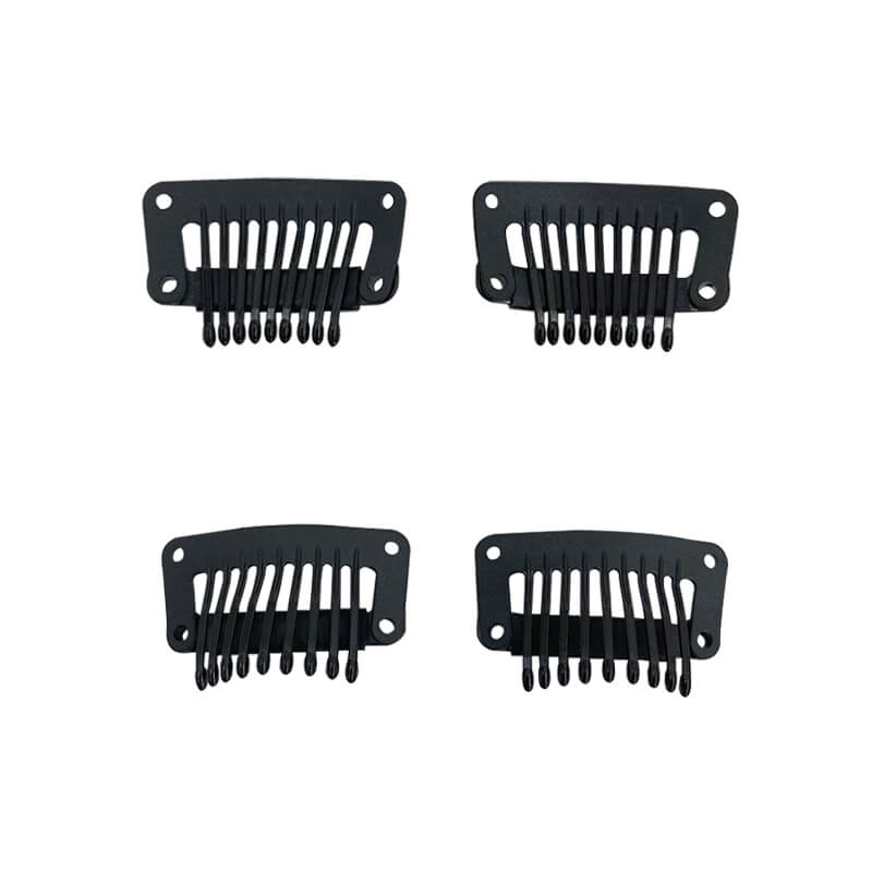 Hair Extensions Snap Clips | Non-Slip Plastic Clips | E-LITCHI Hair