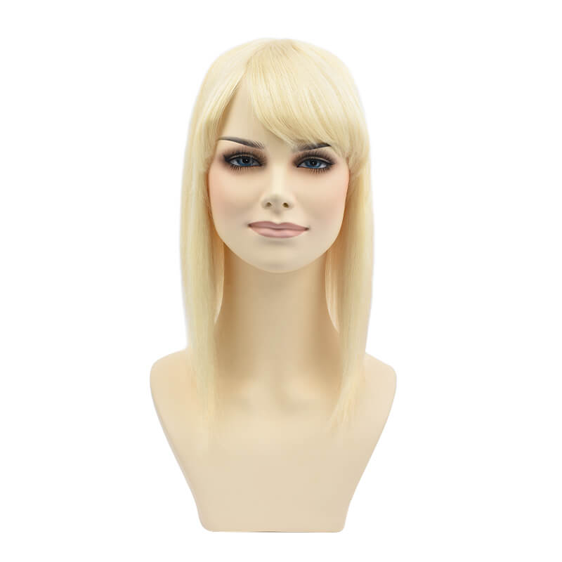 hair topper with bangs