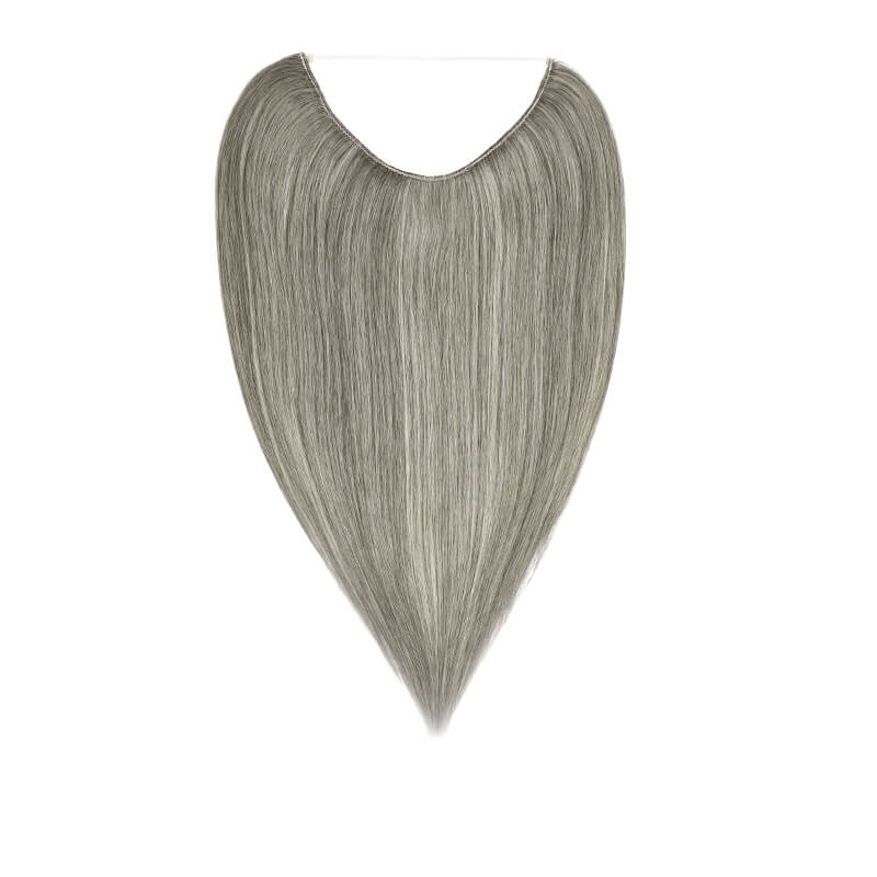 Salt Pepper Extension | Human Hair Extension | E-LITCHI Hair