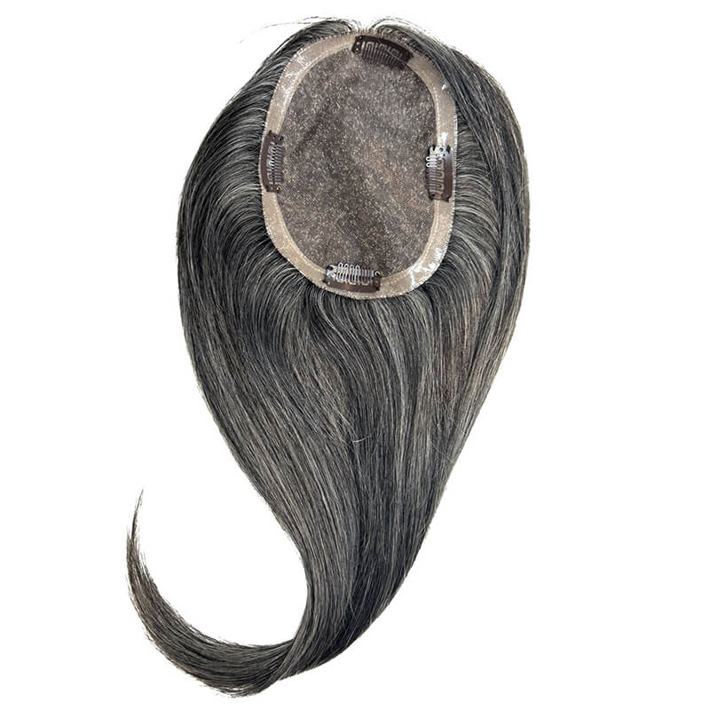 Lily ︳Mono Base 3x5" Topper en cheveux humains pour cheveux clairsemés