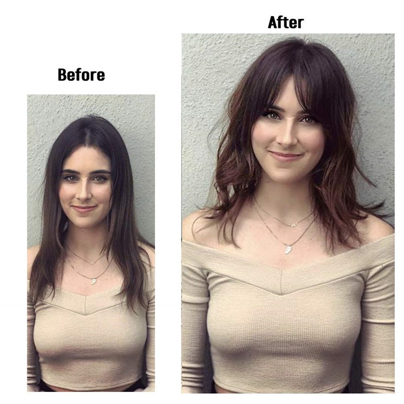 Auburn Hair Toppers | Woman Fix Hair | E-LITCHI Hair