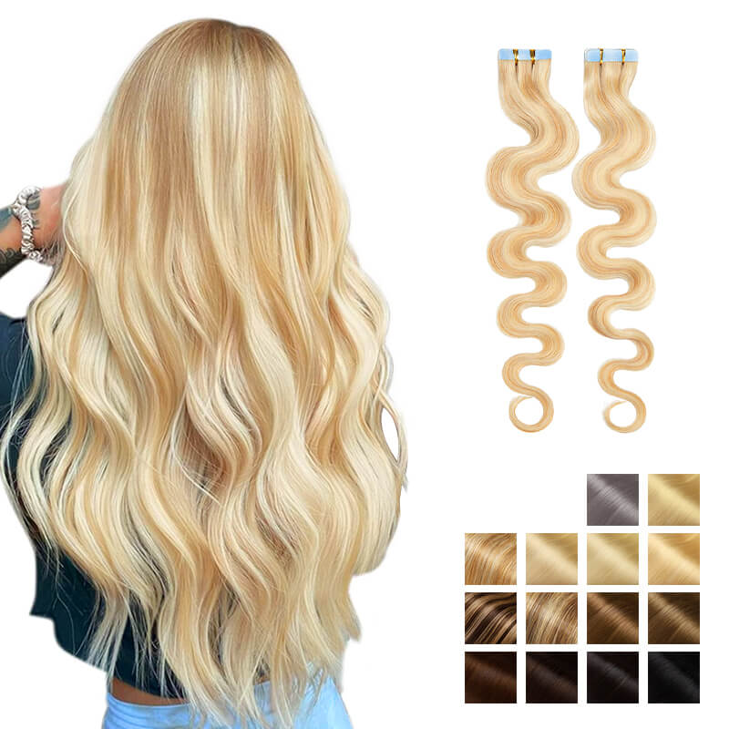HOT Thin Hair Tape In Extensions Chicago Thin Hair Tape In