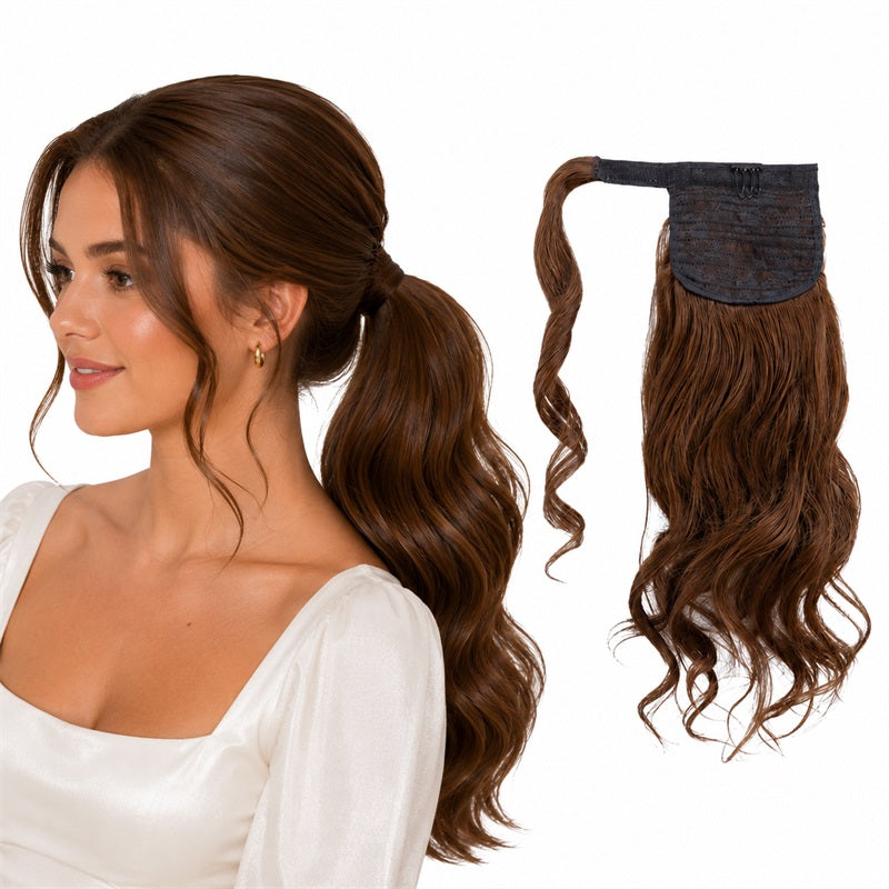 human hair ponytail