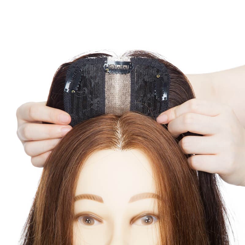 Human Thicker Hair | Topper Thicker Hair | E-LITCHI Hair