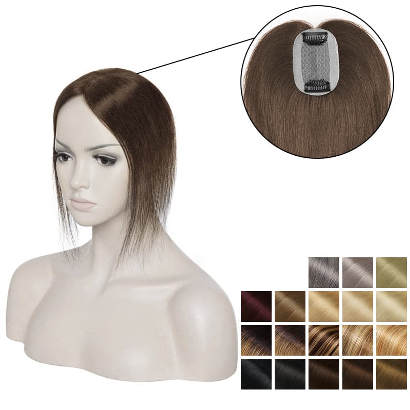low density human hair toppers