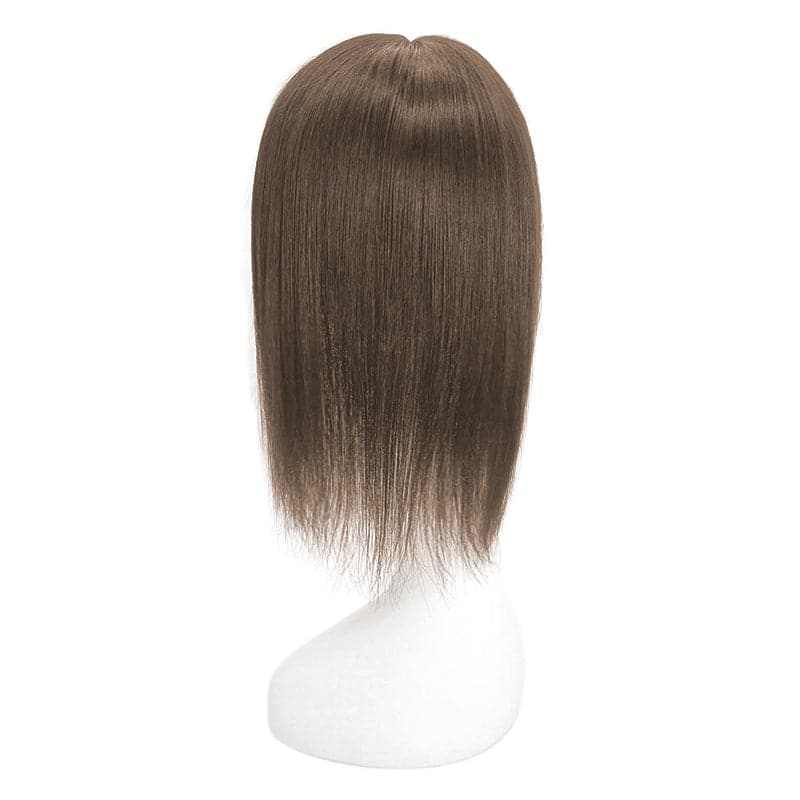 Dark Brown Natural Look Topper | Lace Hair Topper | E-LITCHI Hair