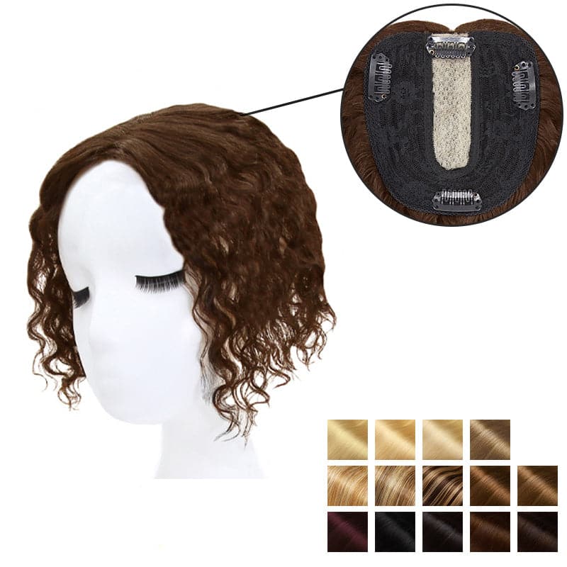 hair toppers curly
