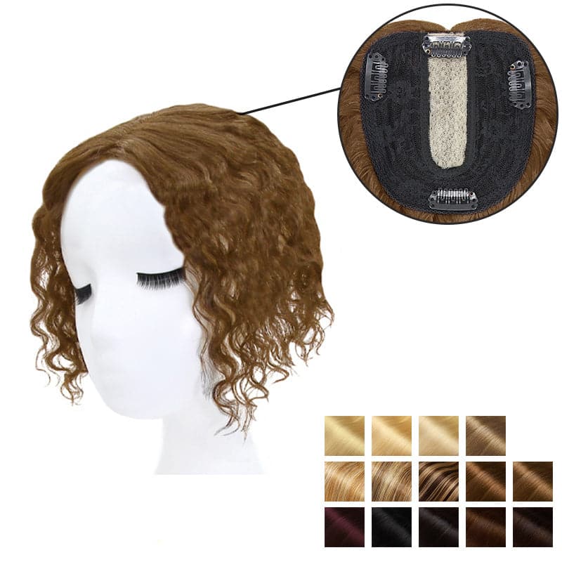 hair toppers curly
